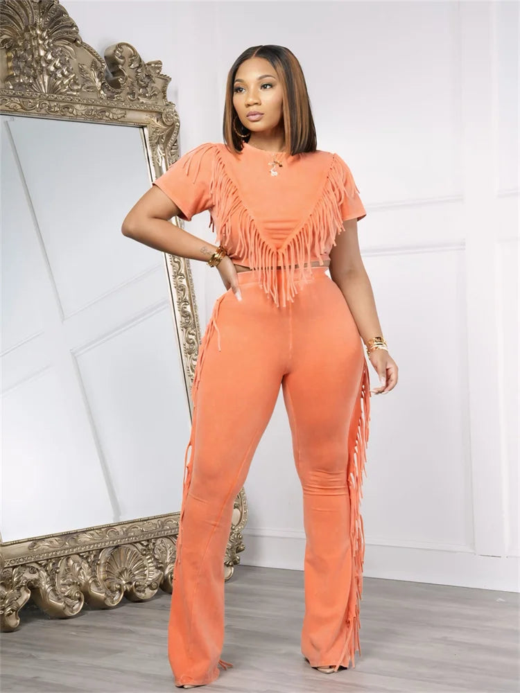 Mo's Tassel 2 Piece Set