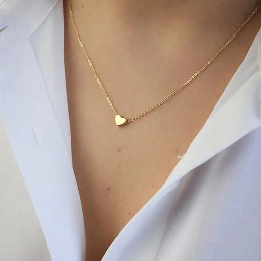 Mo's Tiny Heart Necklace